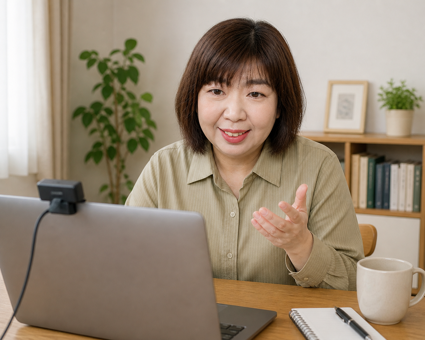 さゆりの個別おしゃべりZoom会